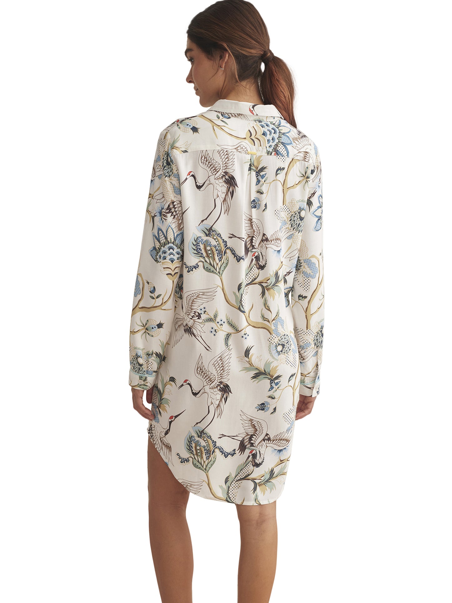 Chemise de nuit manches longues PAJAROS Selmark