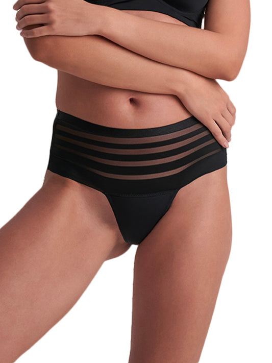 String menstruel taille haute Lace Low Flow Bye Bra
